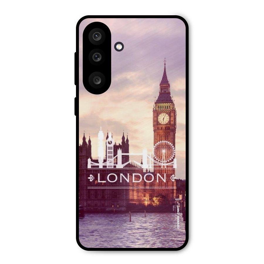 City Tower Metal Back Case for Galaxy M56
