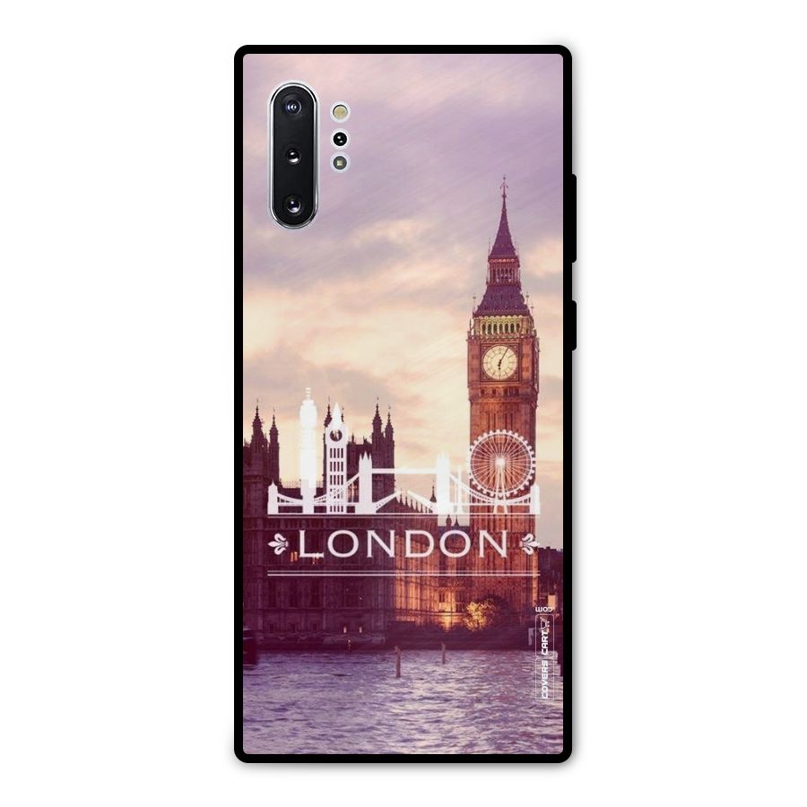 City Tower Metal Back Case for Galaxy Note 10 Plus