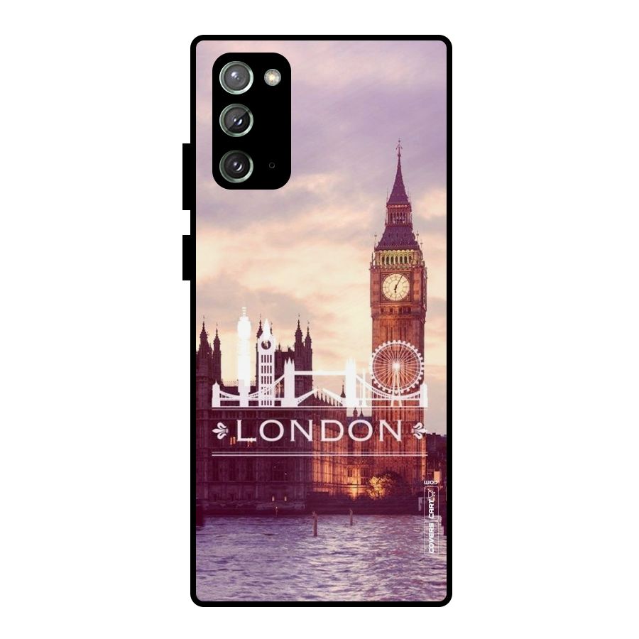 City Tower Metal Back Case for Galaxy Note 20