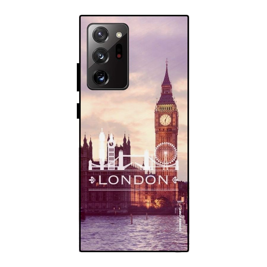 City Tower Metal Back Case for Galaxy Note 20 Ultra
