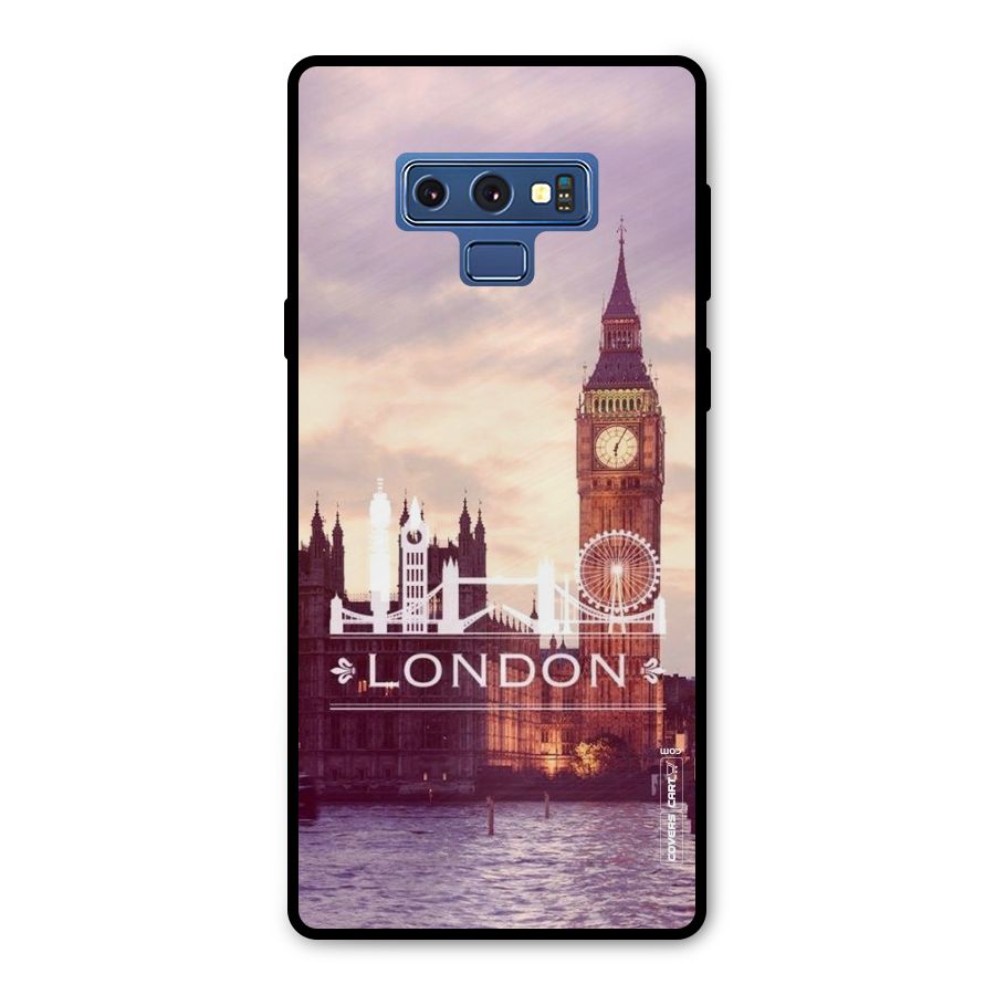 City Tower Metal Back Case for Galaxy Note 9