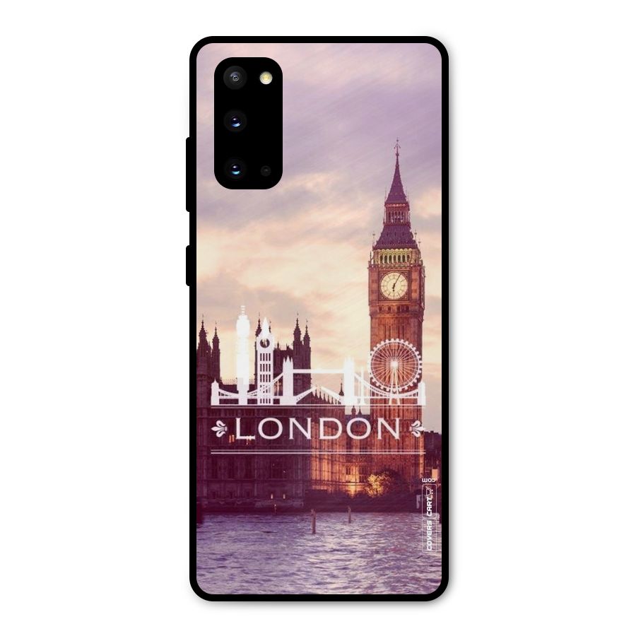 City Tower Metal Back Case for Galaxy S20