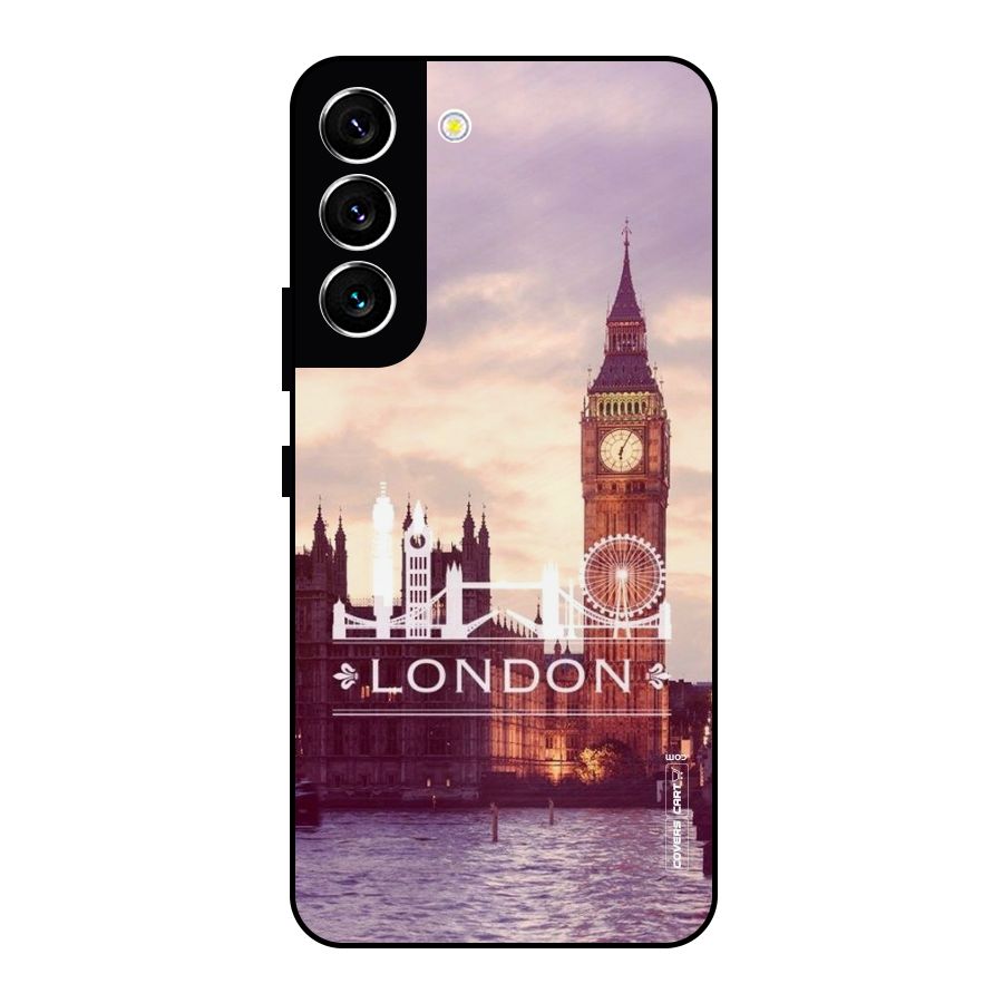 City Tower Metal Back Case for Galaxy S22 5G