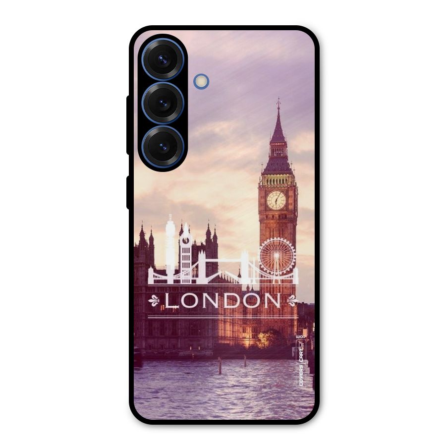 City Tower Metal Back Case for Galaxy S25