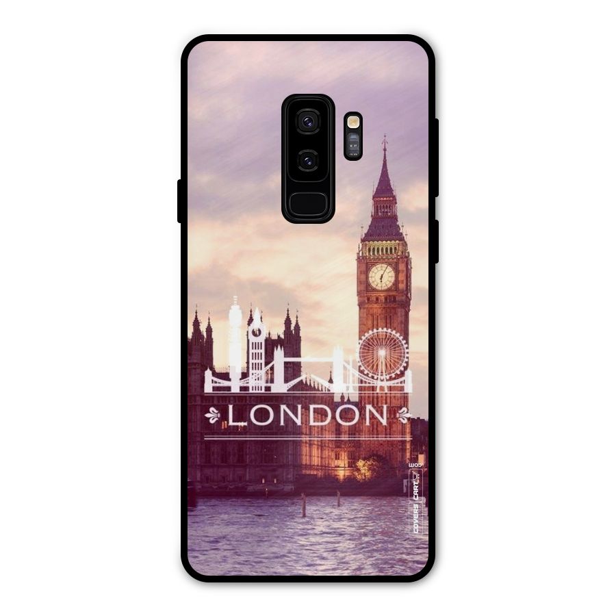 City Tower Metal Back Case for Galaxy S9 Plus