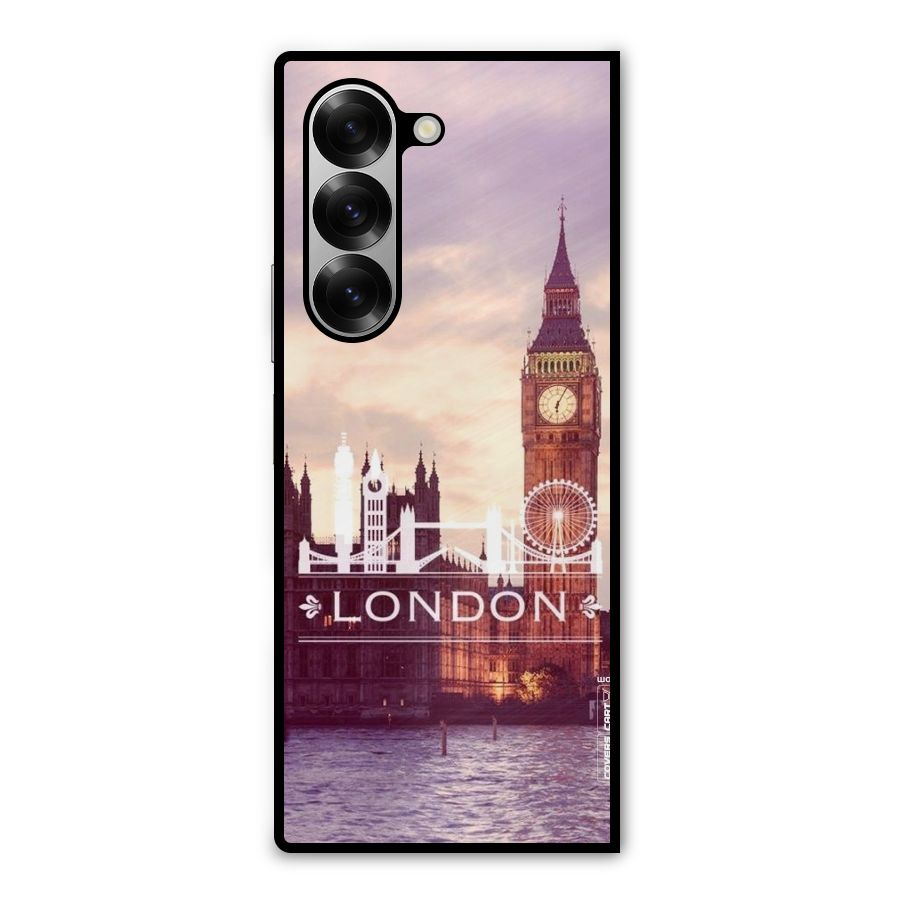 City Tower Metal Back Case for Galaxy Z Fold6