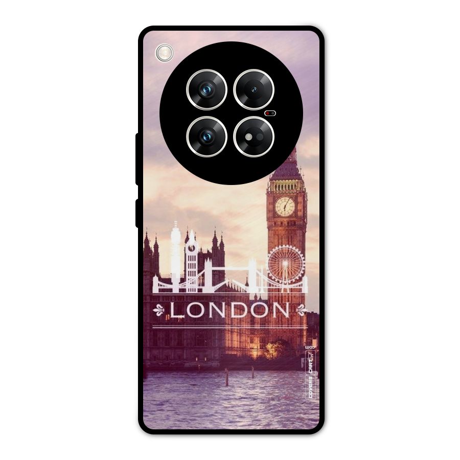 City Tower Metal Back Case for Infinix Zero 40 5G