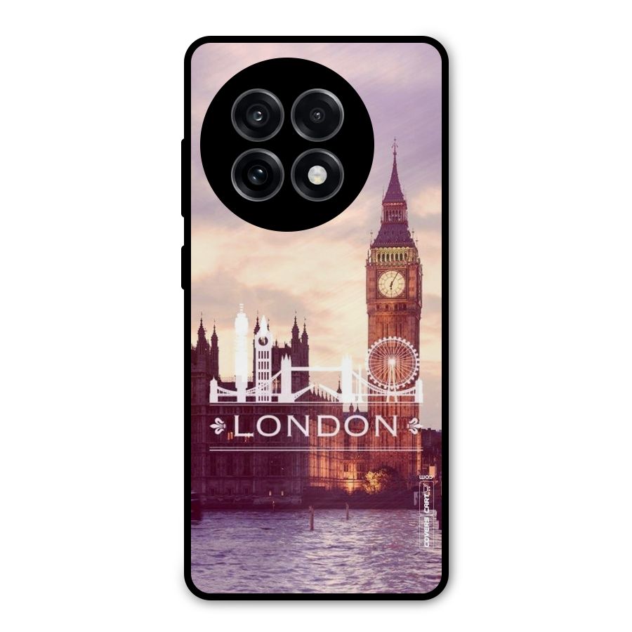 City Tower Metal Back Case for OnePlus 13R