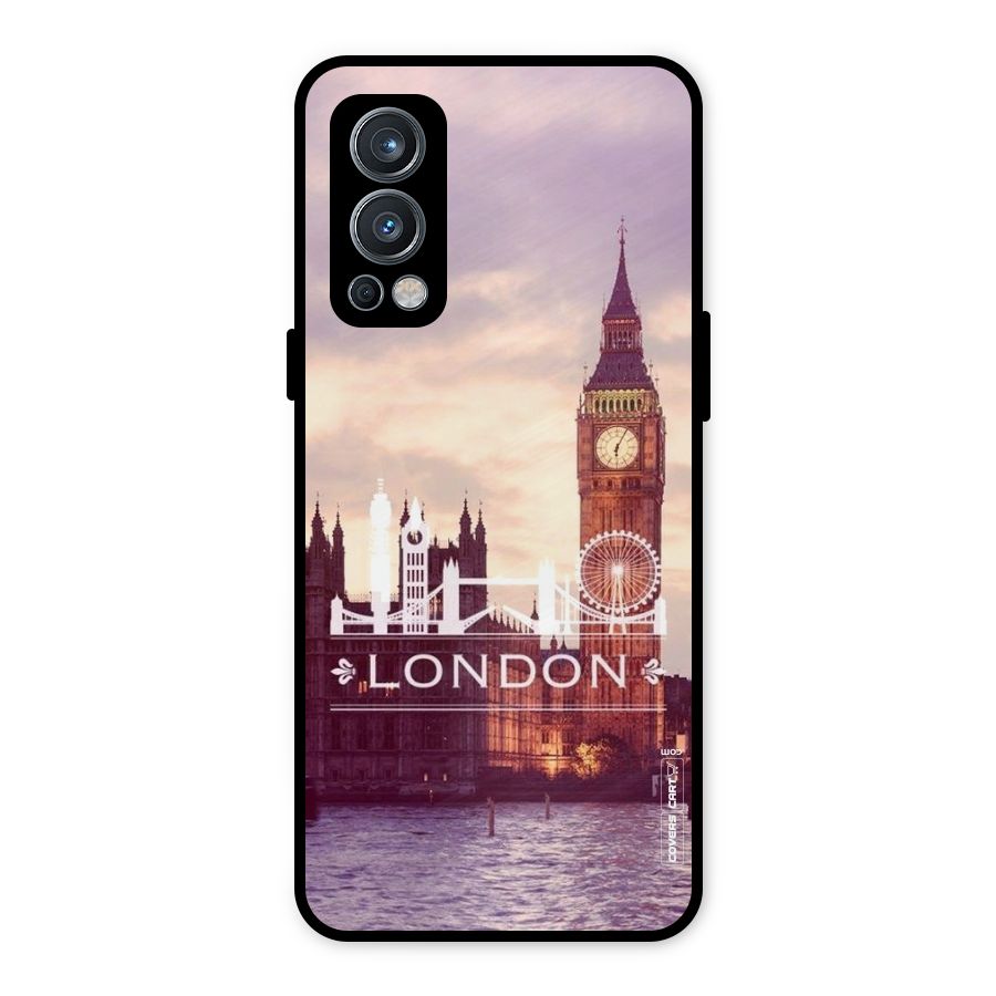 City Tower Metal Back Case for OnePlus Nord 2 5G