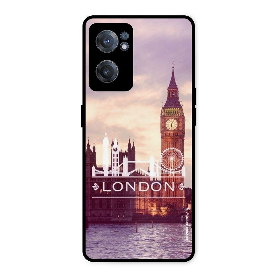 City Tower Metal Back Case for OnePlus Nord CE 2 5G