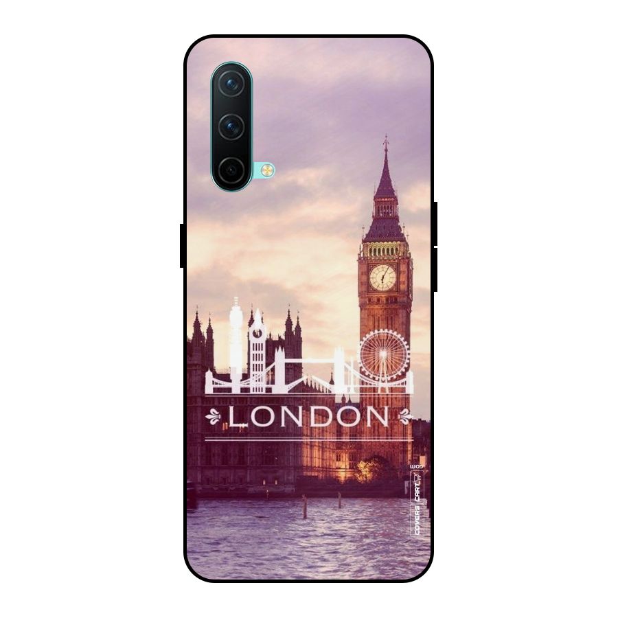 City Tower Metal Back Case for OnePlus Nord CE 5G
