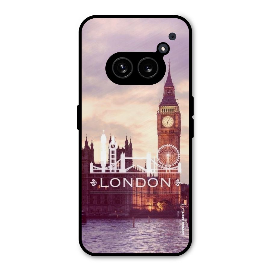 City Tower Metal Back Case for Nothing Phone 2a