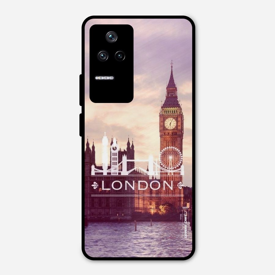 City Tower Metal Back Case for Poco F4 5G