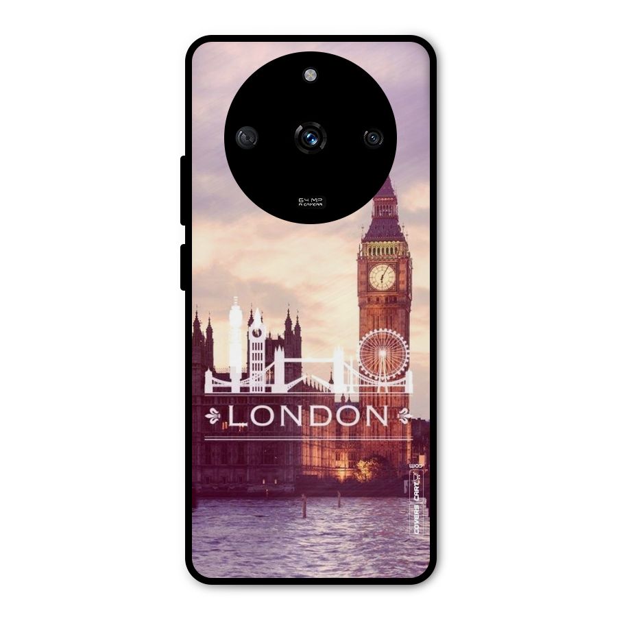 City Tower Metal Back Case for Realme Narzo 60 5G