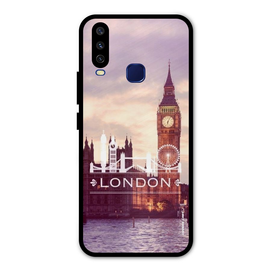 City Tower Metal Back Case for Vivo V17