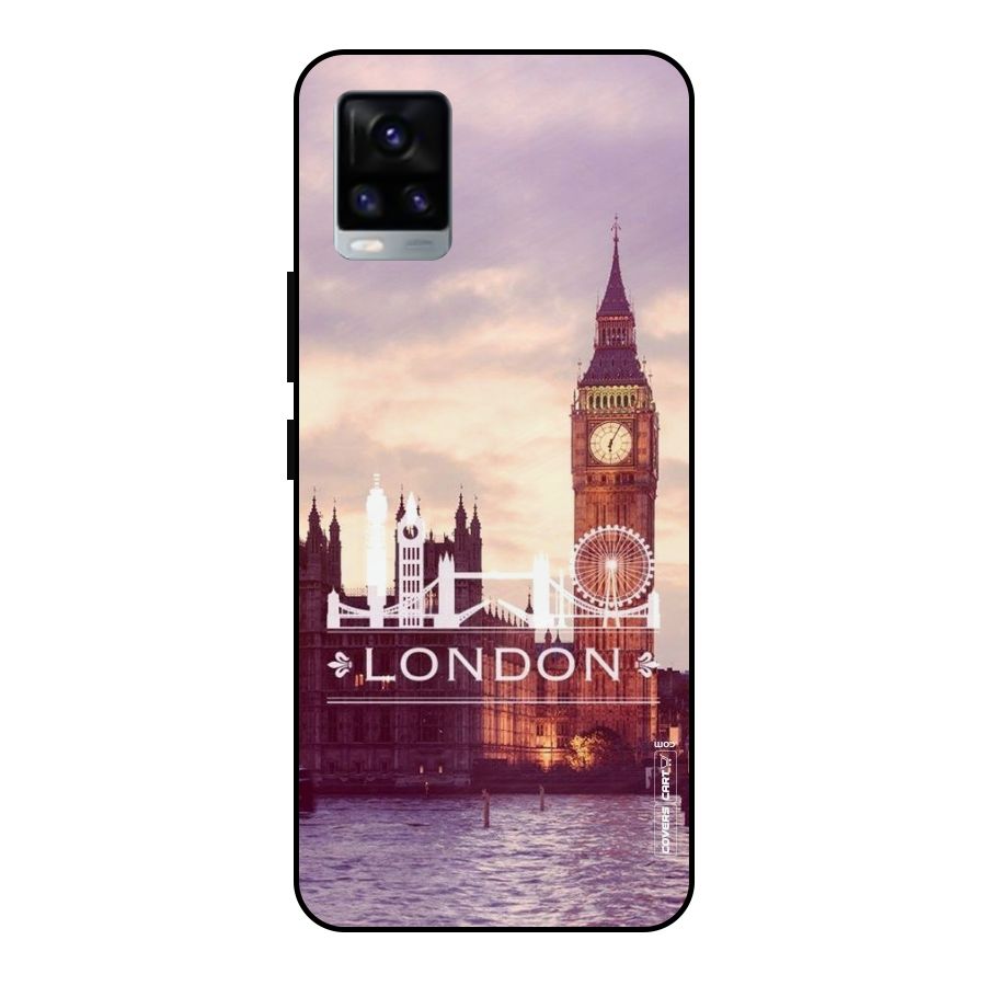 City Tower Metal Back Case for Vivo V20