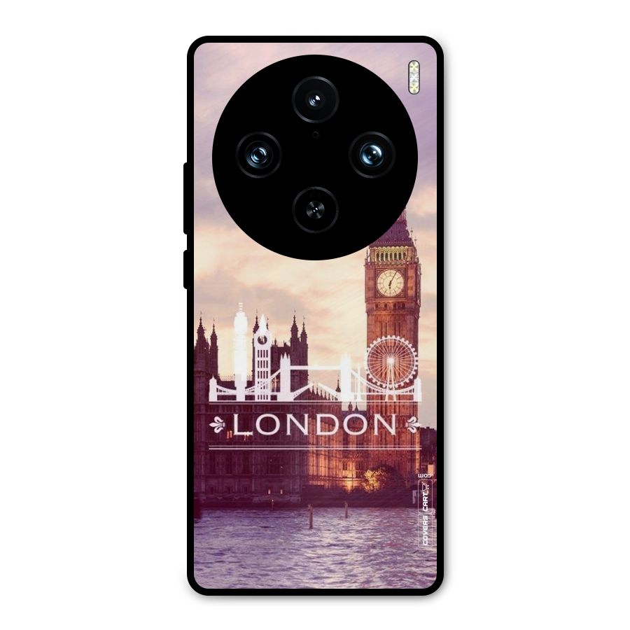 City Tower Metal Back Case for Vivo X100 Pro