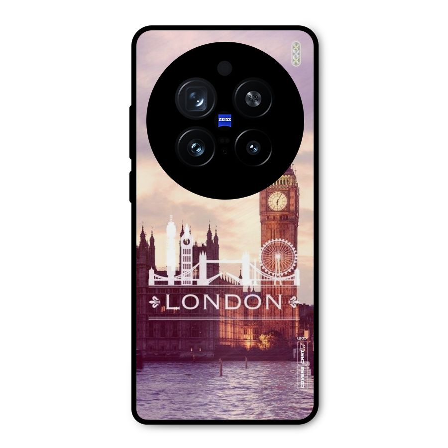 City Tower Metal Back Case for Vivo X200 Pro