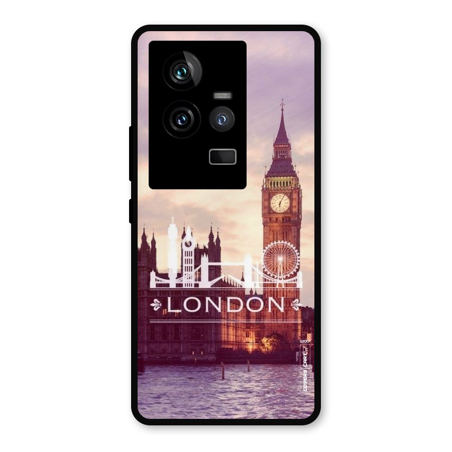 City Tower Metal Back Case for iQOO 11 5G
