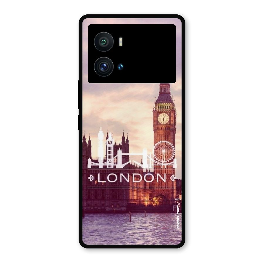 City Tower Metal Back Case for iQOO 9 Pro