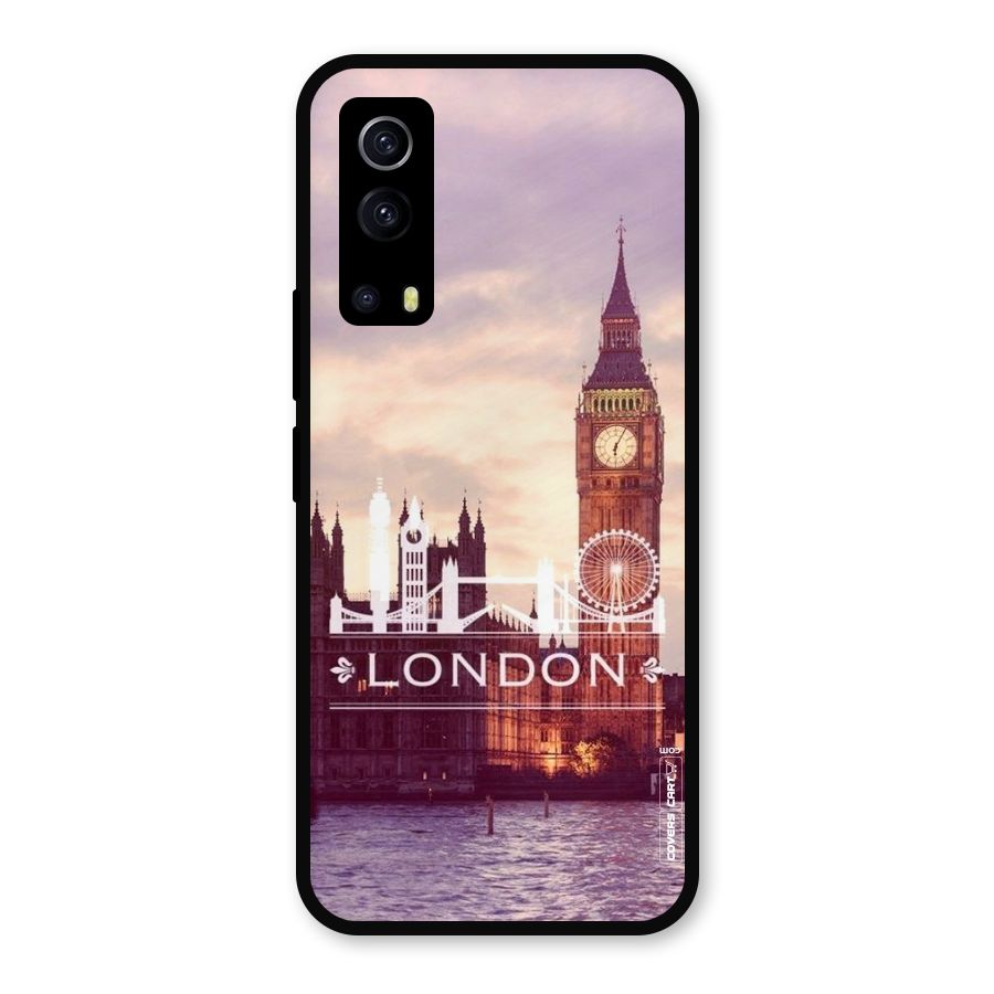 City Tower Metal Back Case for iQOO Z3
