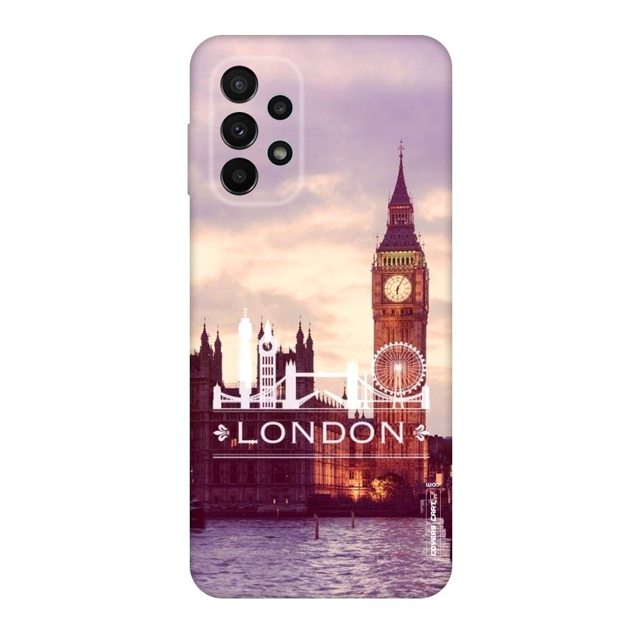 City Tower Original Polycarbonate Back Case for Galaxy A23