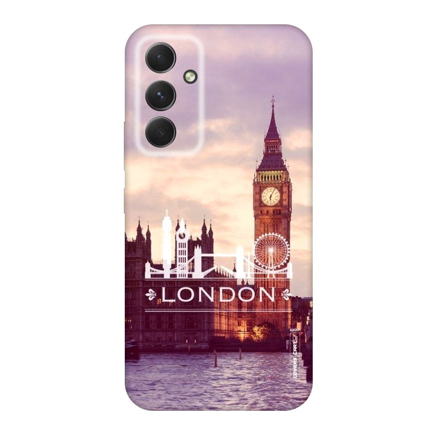 City Tower Original Polycarbonate Back Case for Galaxy A54