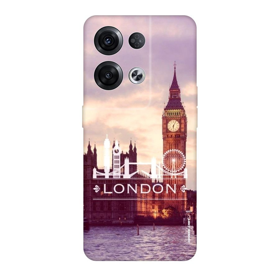 City Tower Original Polycarbonate Back Case for Oppo Reno8 Pro 5G