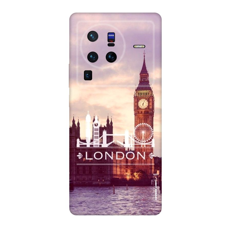 City Tower Original Polycarbonate Back Case for Vivo X80