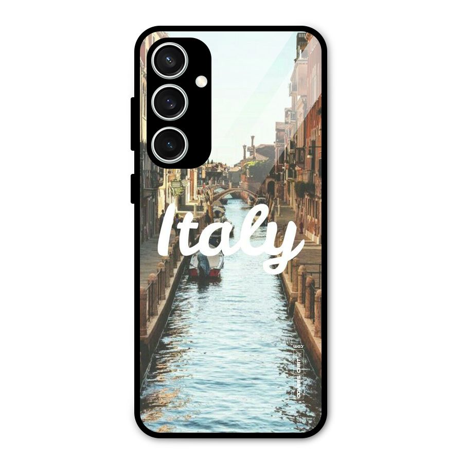 City Travel Glass Back Case for Galaxy S23 FE