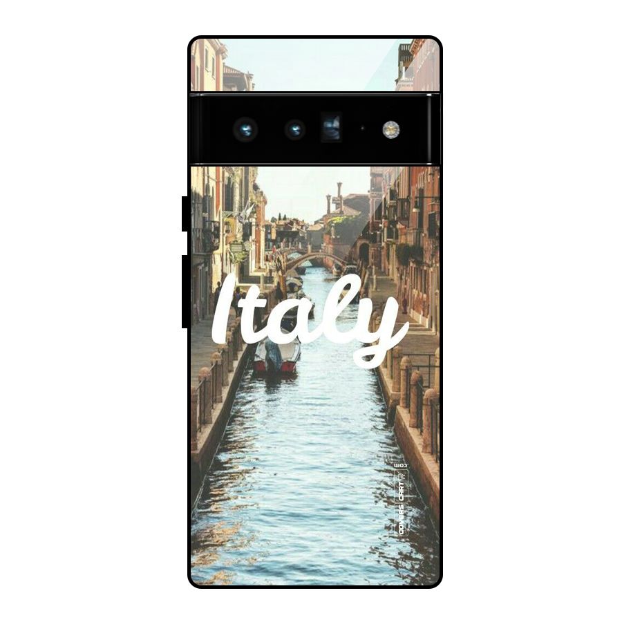 City Travel Glass Back Case for Google Pixel 6 Pro