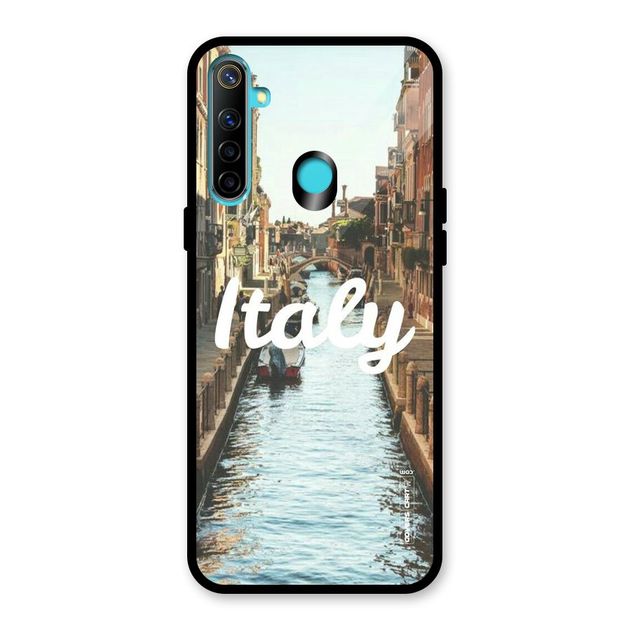 City Travel Glass Back Case for Realme Narzo 10