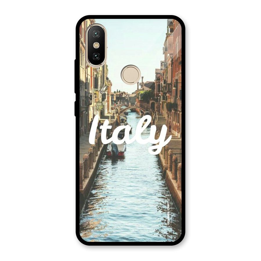 City Travel Glass Back Case for Redmi A2