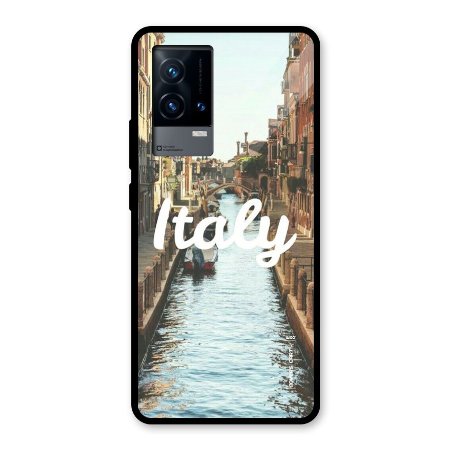 City Travel Glass Back Case for iQOO 9 5G
