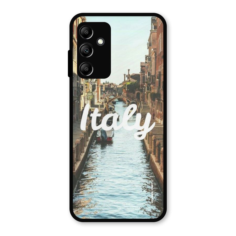 City Travel Metal Back Case for Galaxy A14 5G