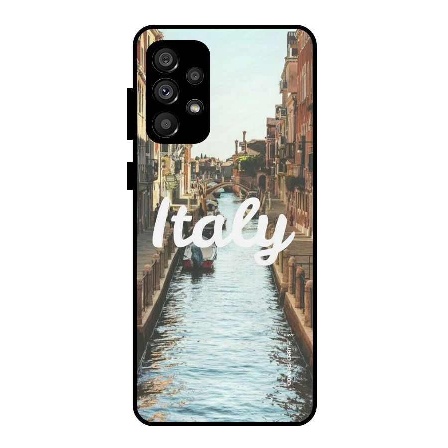 City Travel Metal Back Case for Galaxy A73 5G