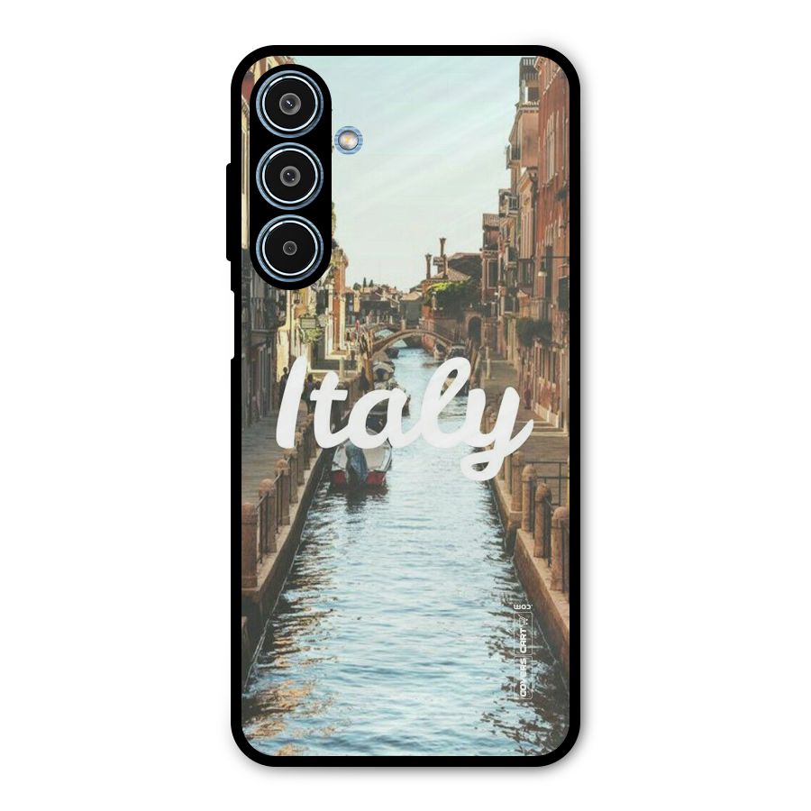 City Travel Metal Back Case for Galaxy M35