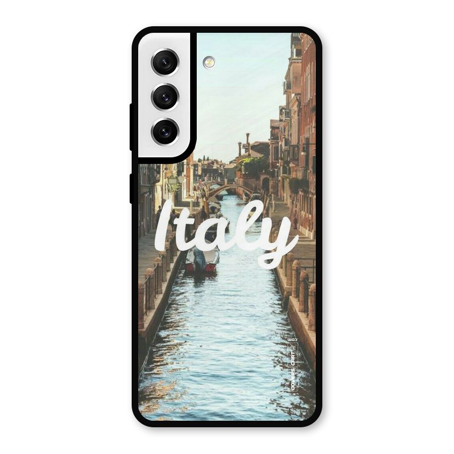 City Travel Metal Back Case for Galaxy S21 FE 5G