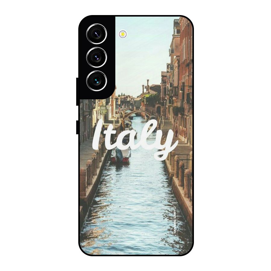 City Travel Metal Back Case for Galaxy S22 5G