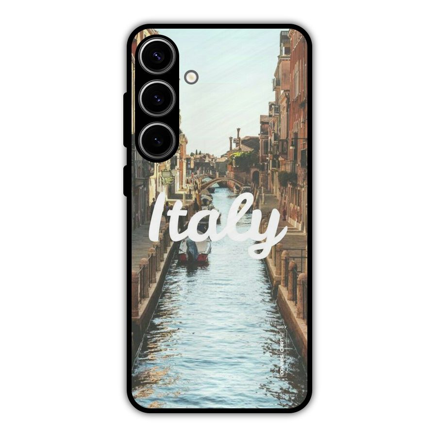 City Travel Metal Back Case for Galaxy S24 Plus