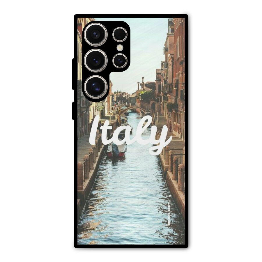 City Travel Metal Back Case for Galaxy S24 Ultra