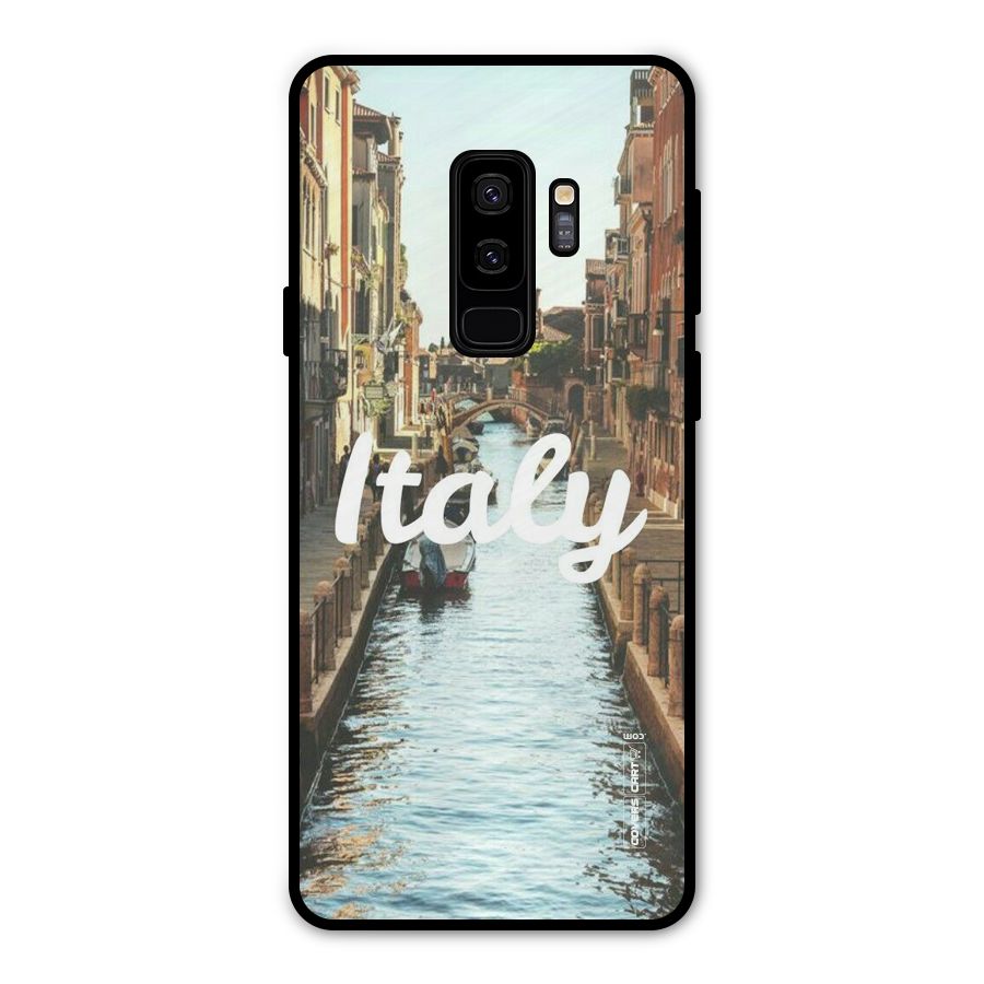 City Travel Metal Back Case for Galaxy S9 Plus