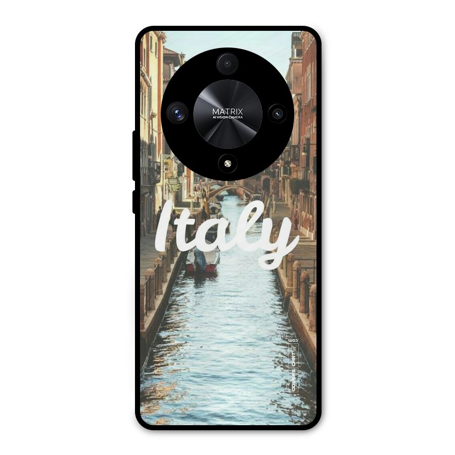City Travel Metal Back Case for Honor X9b