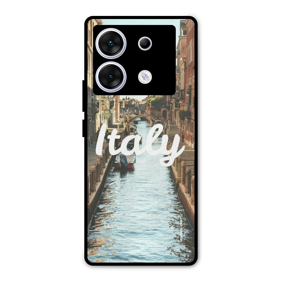 City Travel Metal Back Case for Infinix Zero 30 5G