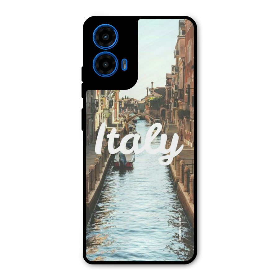 City Travel Metal Back Case for Moto G45