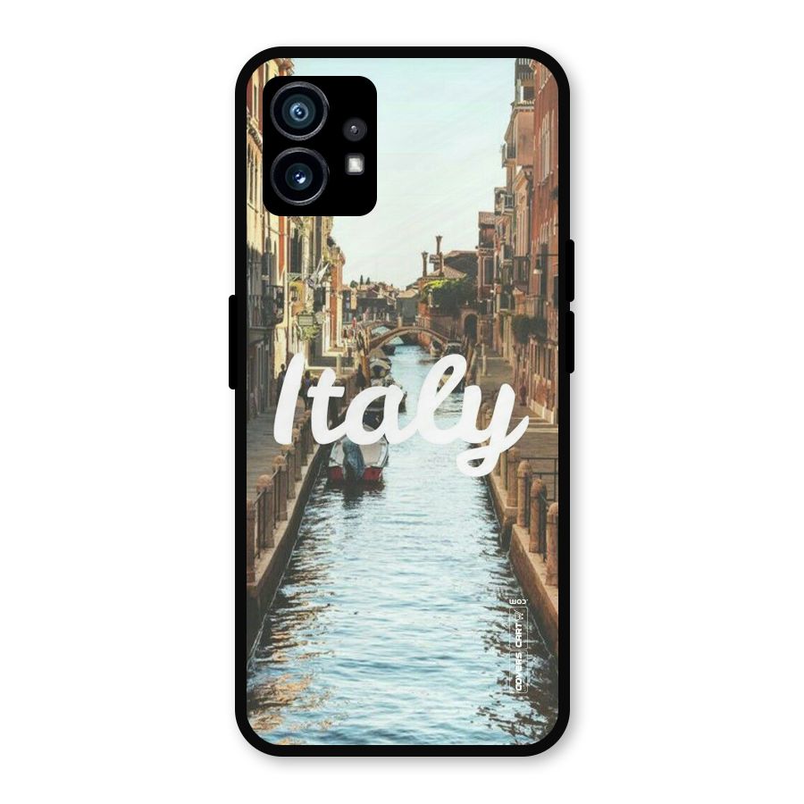 City Travel Metal Back Case for Nothing Phone 1