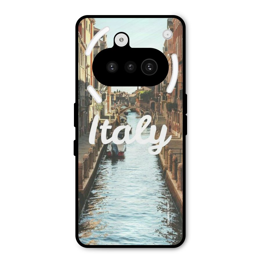 City Travel Metal Back Case for Nothing Phone 3a