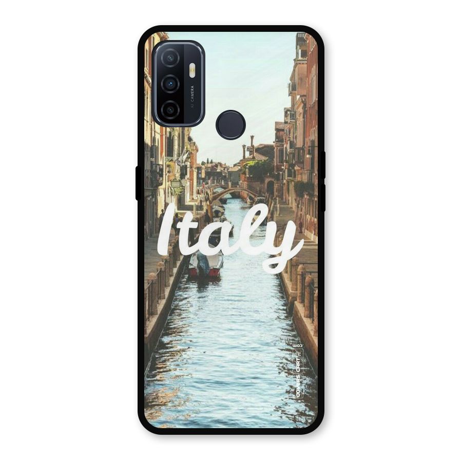 City Travel Metal Back Case for Oppo A53