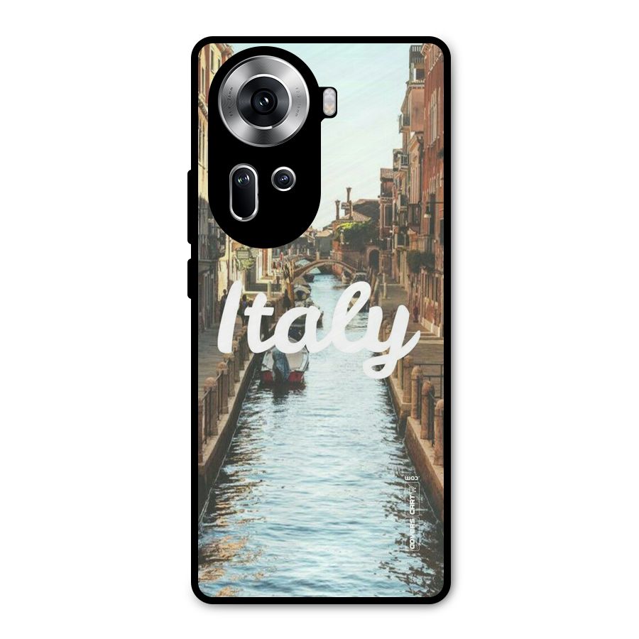 City Travel Metal Back Case for Oppo Reno11 5G