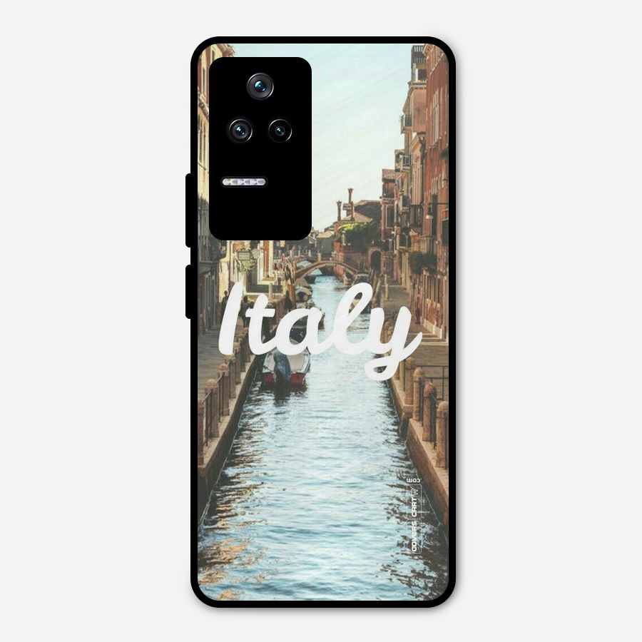 City Travel Metal Back Case for Poco F4 5G